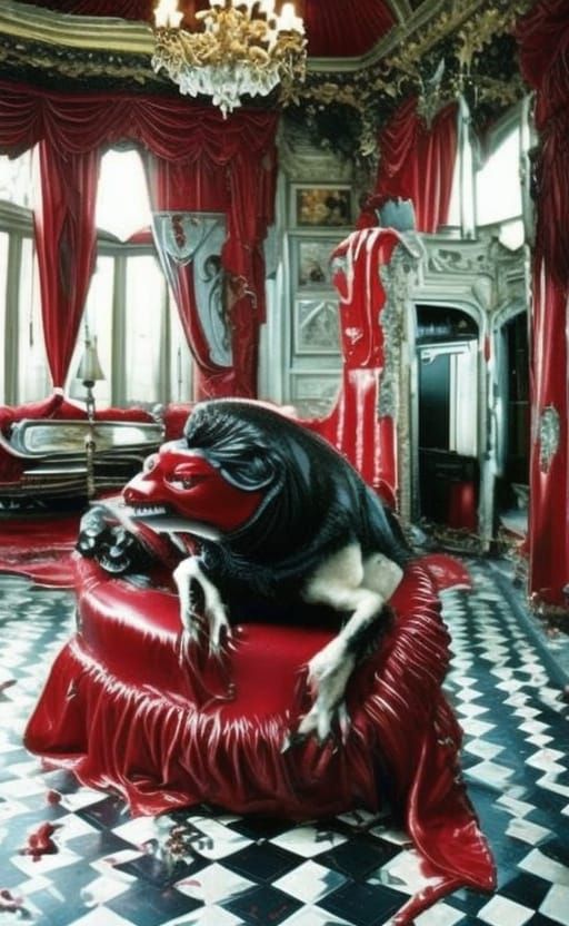 Sinister Werewolf in Satan's Chaotic Womb