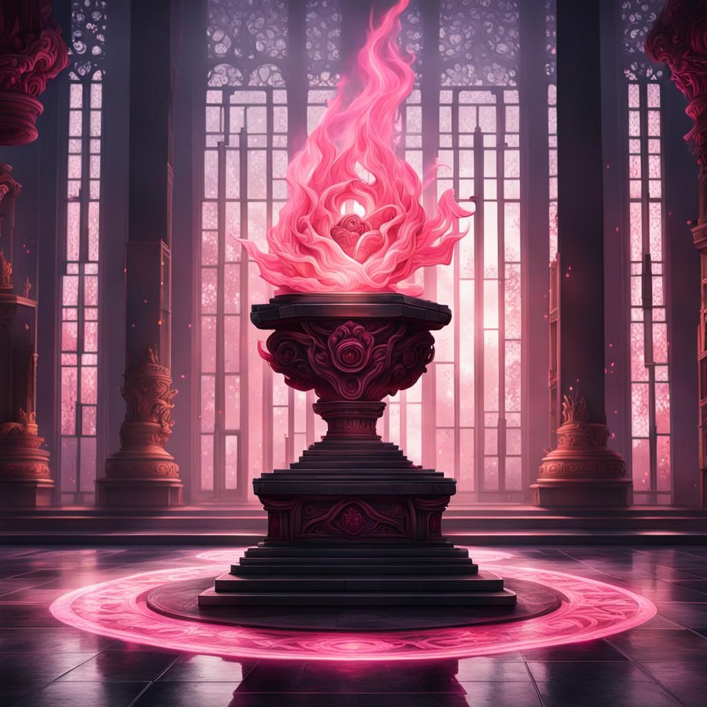 Temple of the Crystal Rose Flame