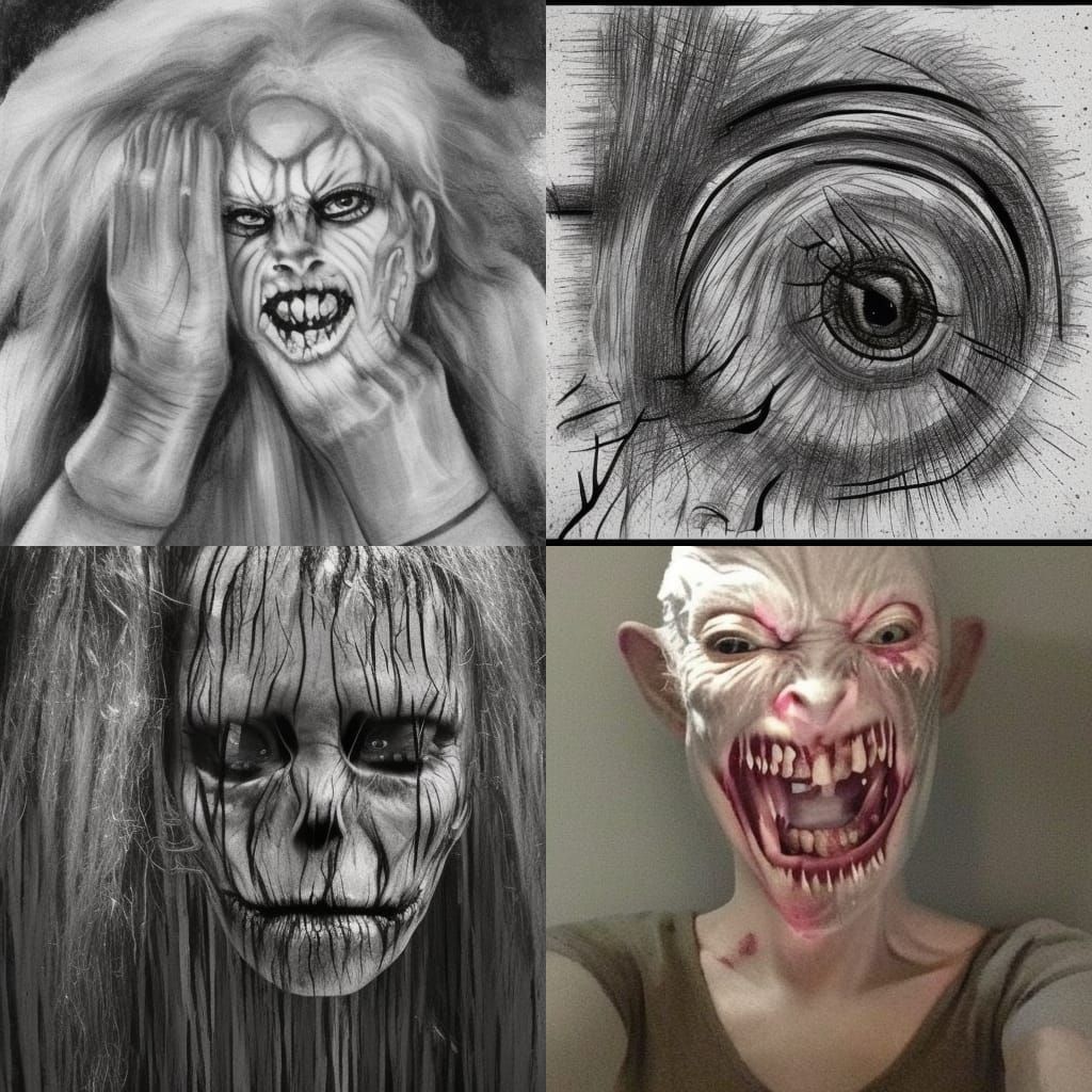 AI Generated Image of Something Scary