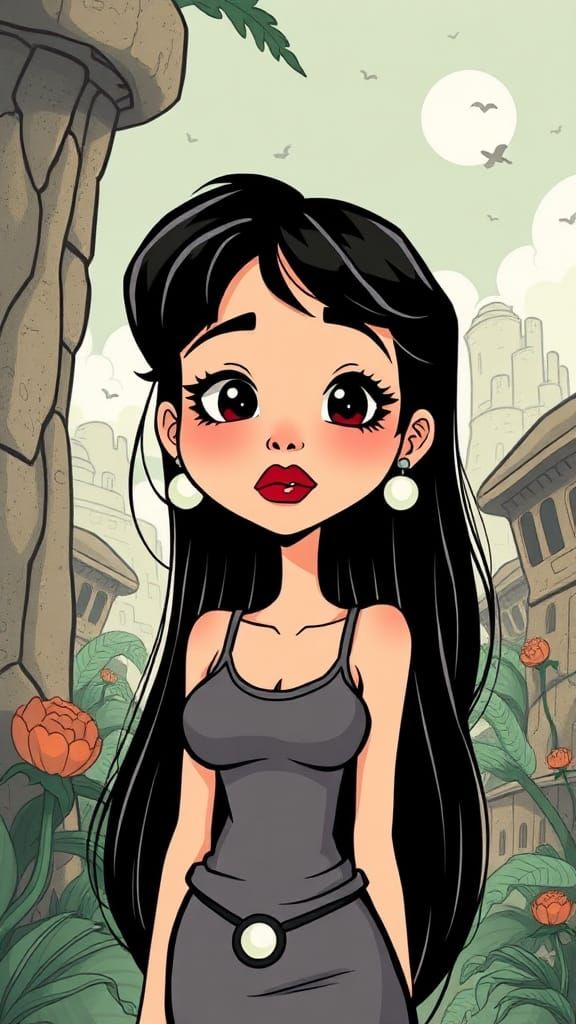 Cartoon Natalie Imbruglia