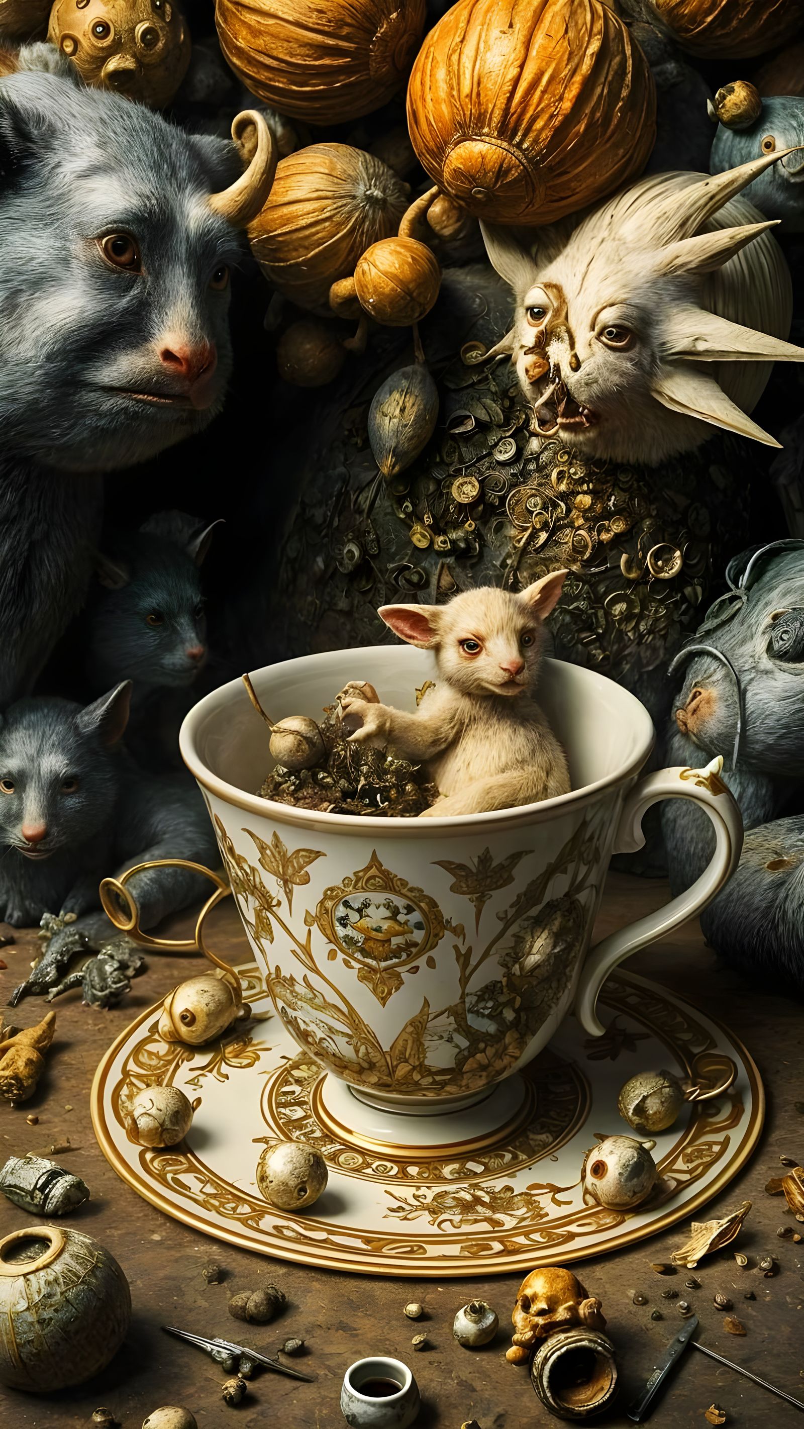 Otto Dix's Nutmeg Teacup