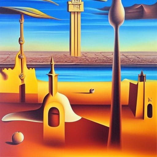 Surreal Dubai: Salvador Dali Style