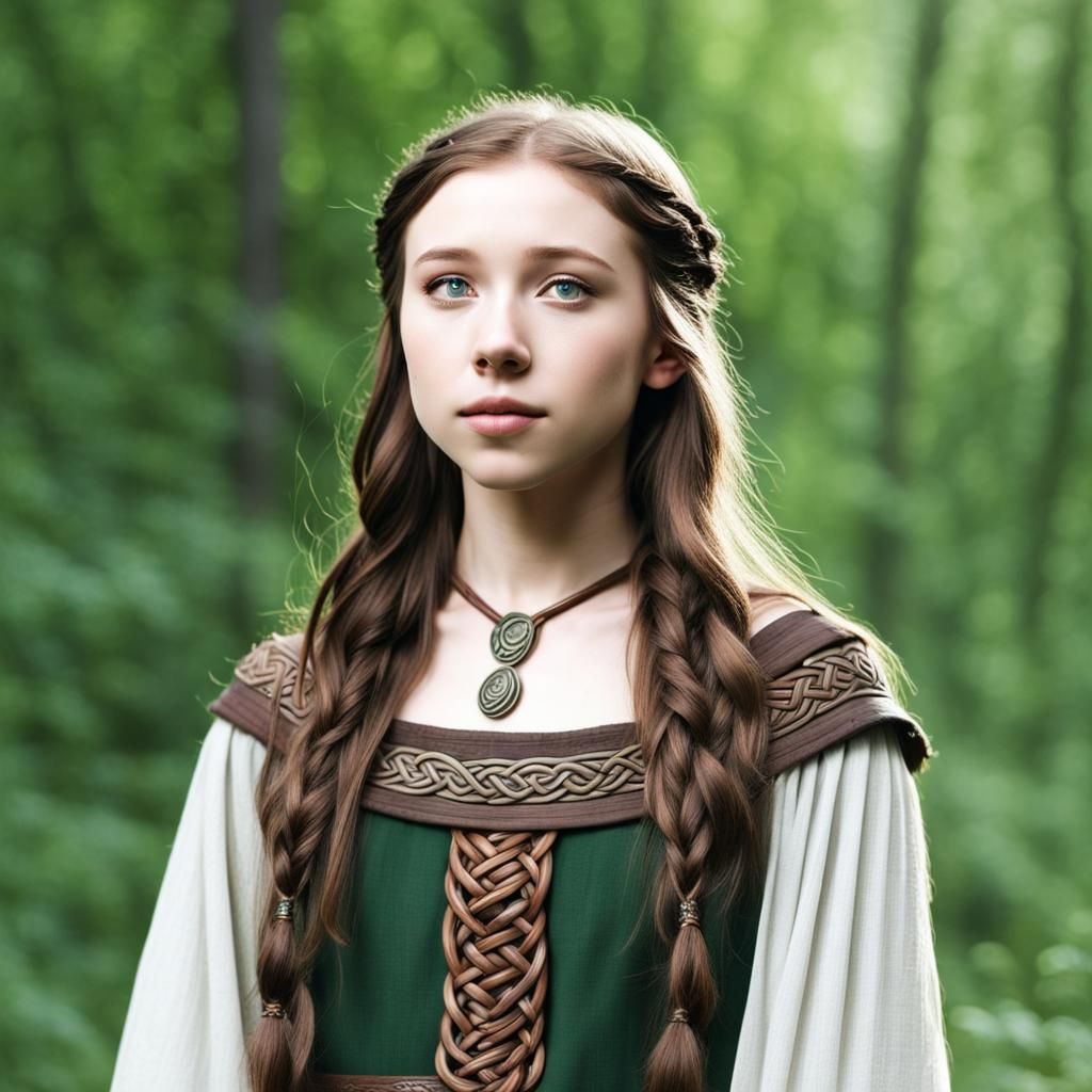 Katelyn Nacon as Celtic Pict Woman