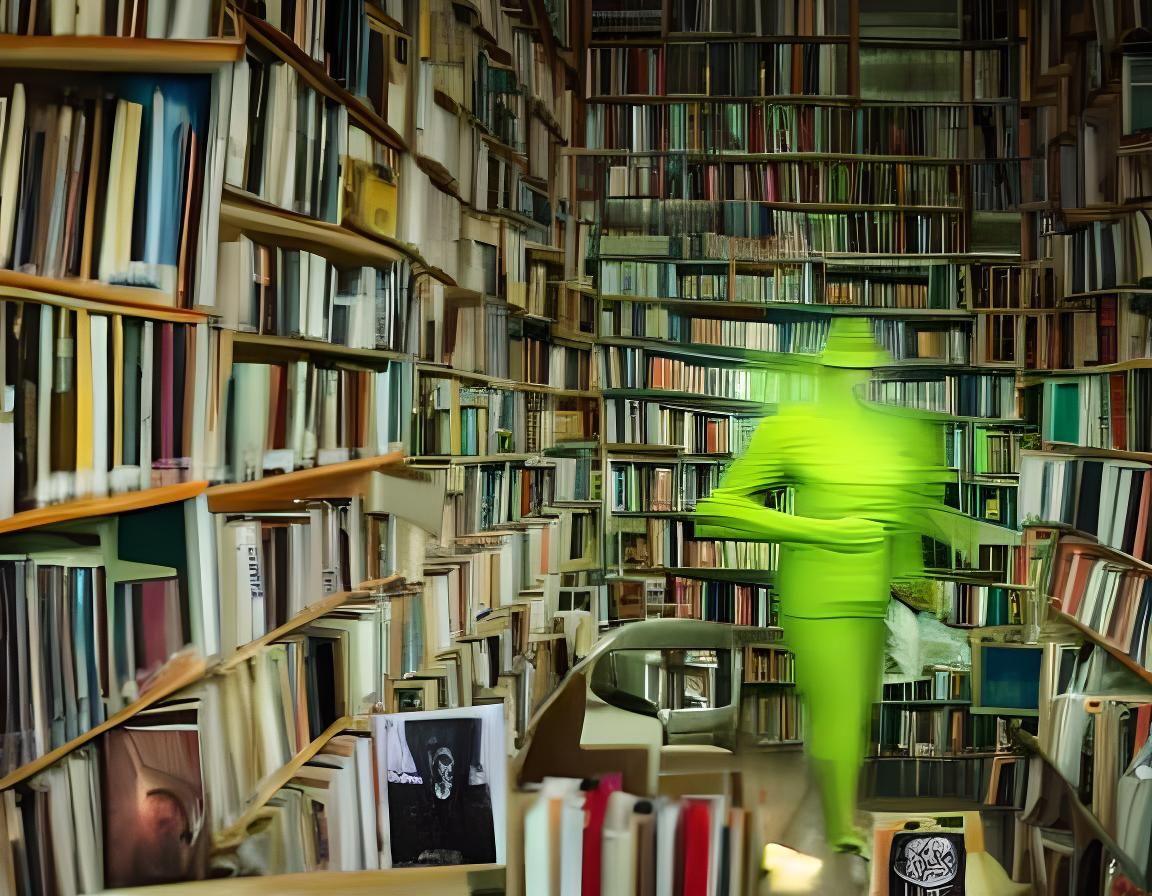 Emo Girl Collage Art in Cyberpunk Style