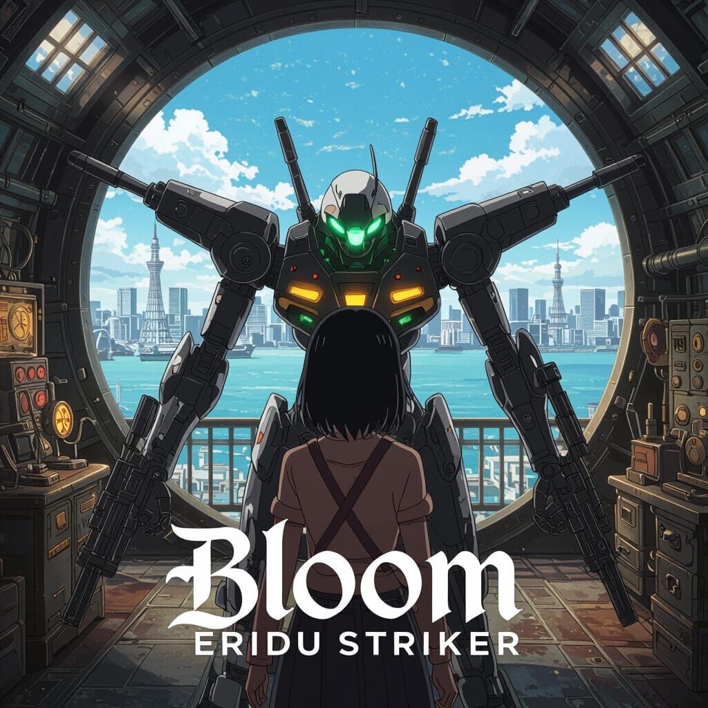 Anime Movie Poster Bloom: Eridu Striker