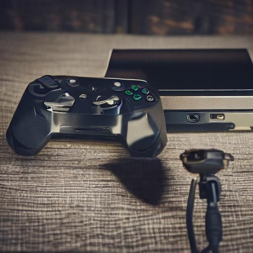 Game Console in Professional Photography Style