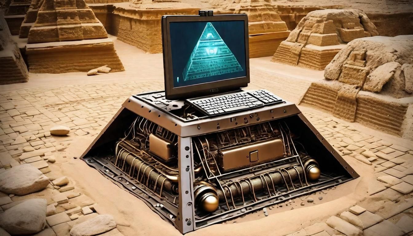 Steampunk Engine Discovered in Ancient Pyramid