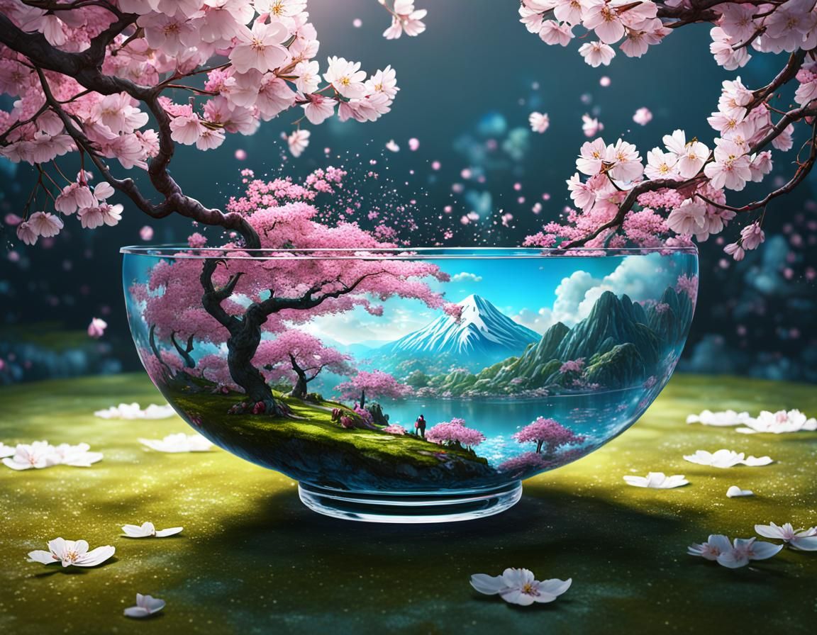 A garden of cherry blossoms (3.65/5)