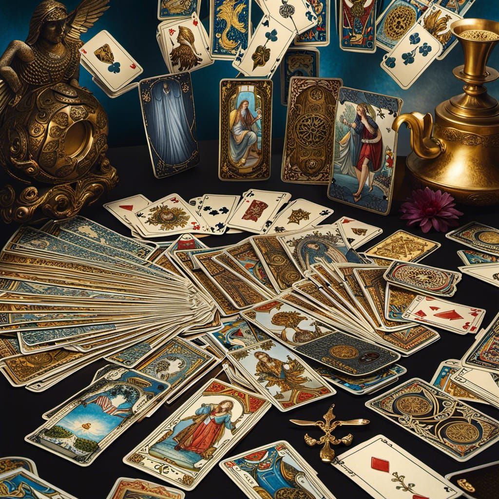 Tarot Cards Personified: A Hyperrealistic Card Game