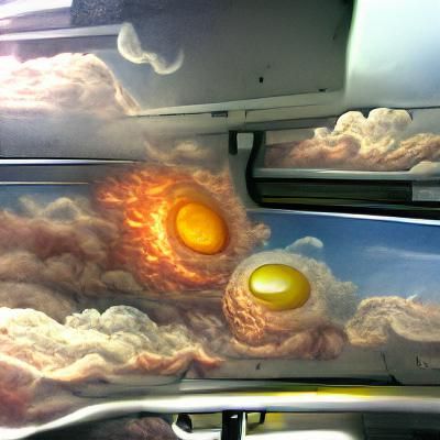 Sunny-Side-Ups Travel by Bus in Summer Heat