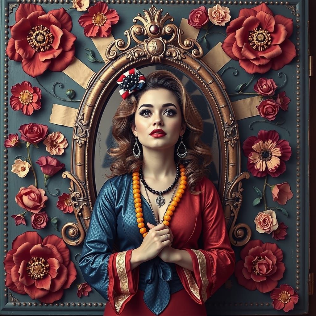 Vintage Glamour: Pin-Up Style Self-Love Celebration