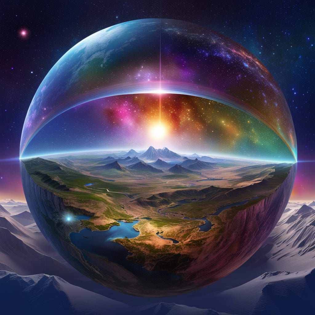 Holographic Astral Cosmic Illustration of the Universe