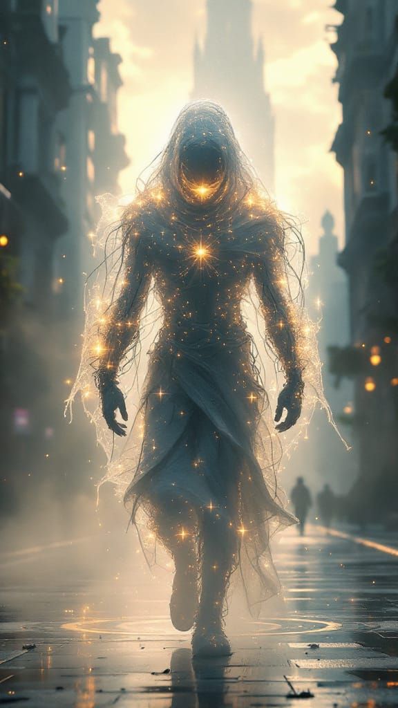 Heliocentric Figure in Heavenly City