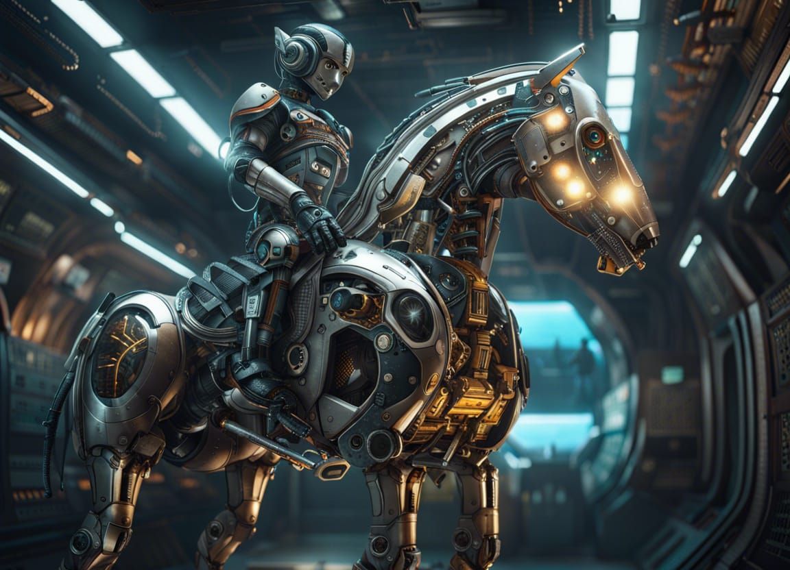 Robot horse