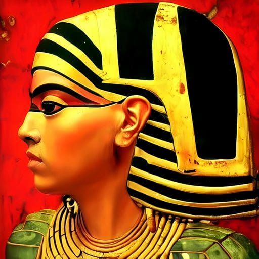 Pharaoh's Daughter in Ancient Egyptian Style
