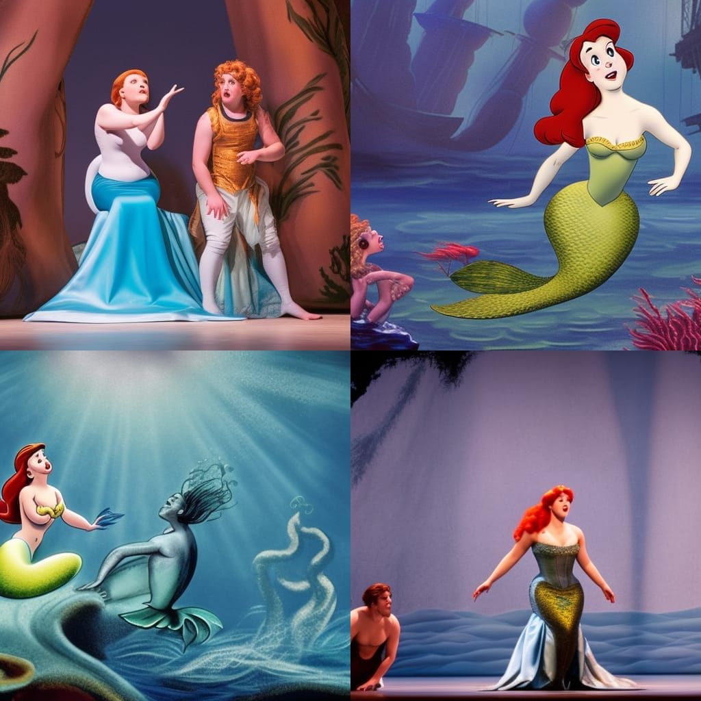 The Little Mermaid, but it's an opera from the restoration period