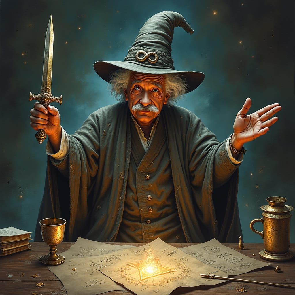 The Genius Magician Manifests Reality