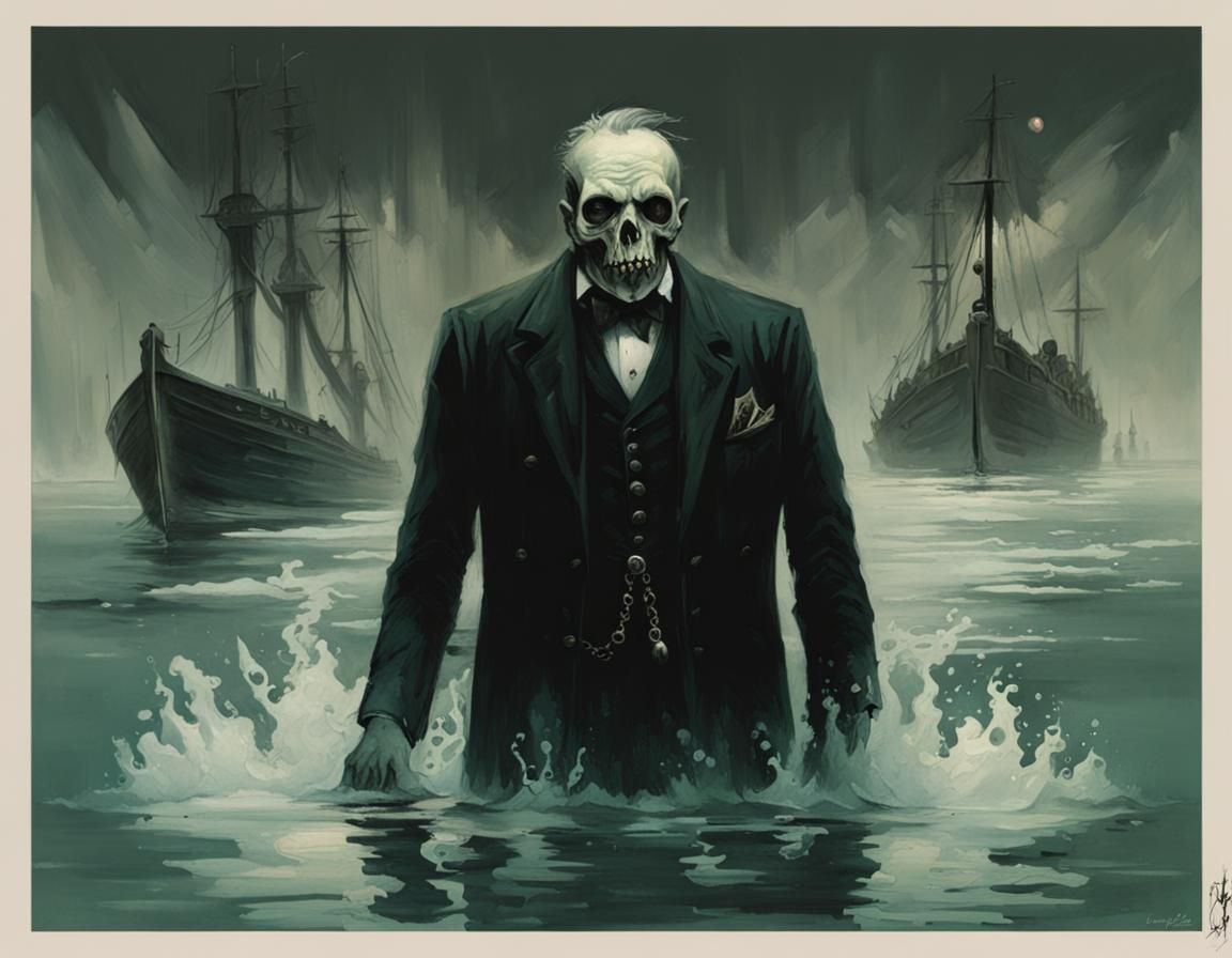 Surreal Horror Masterpiece: Drowning in Emotion