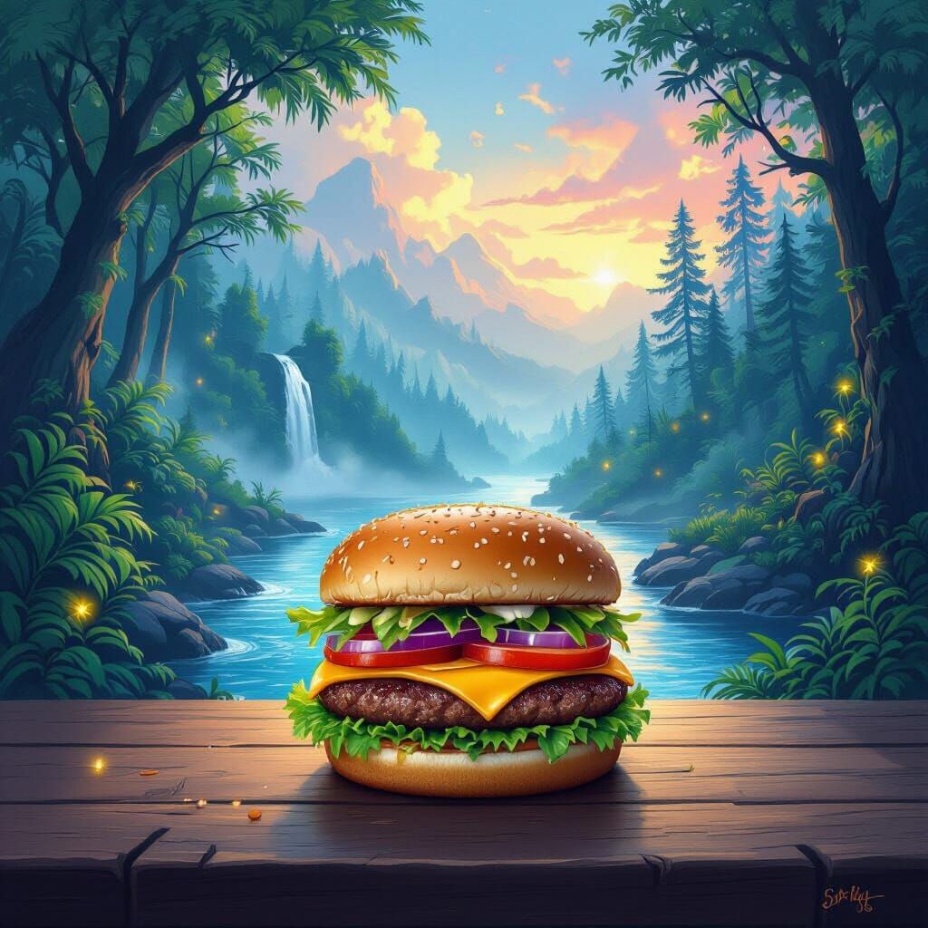 Fantasy Burger: A Living Jungle World