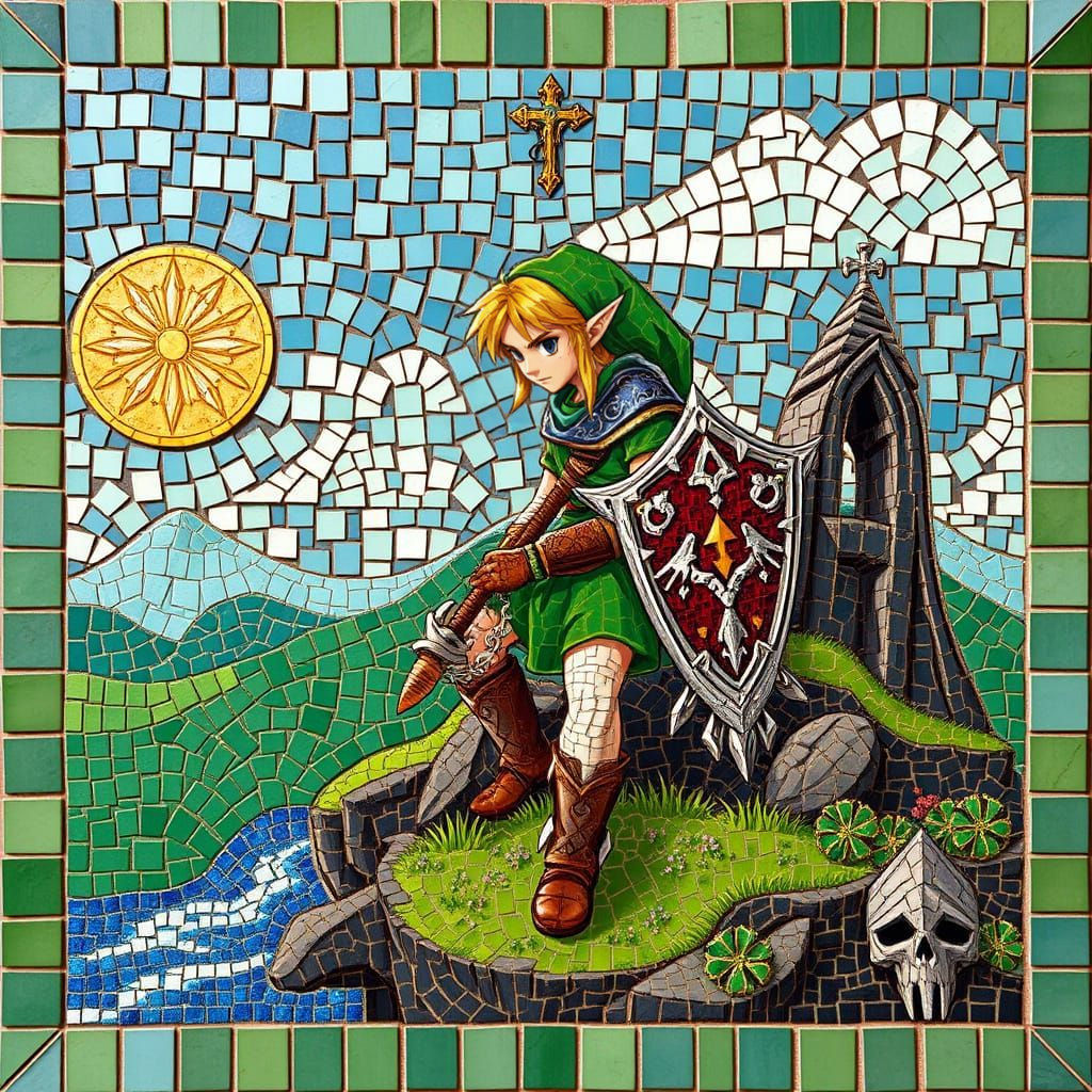 The mosaic of Zelda