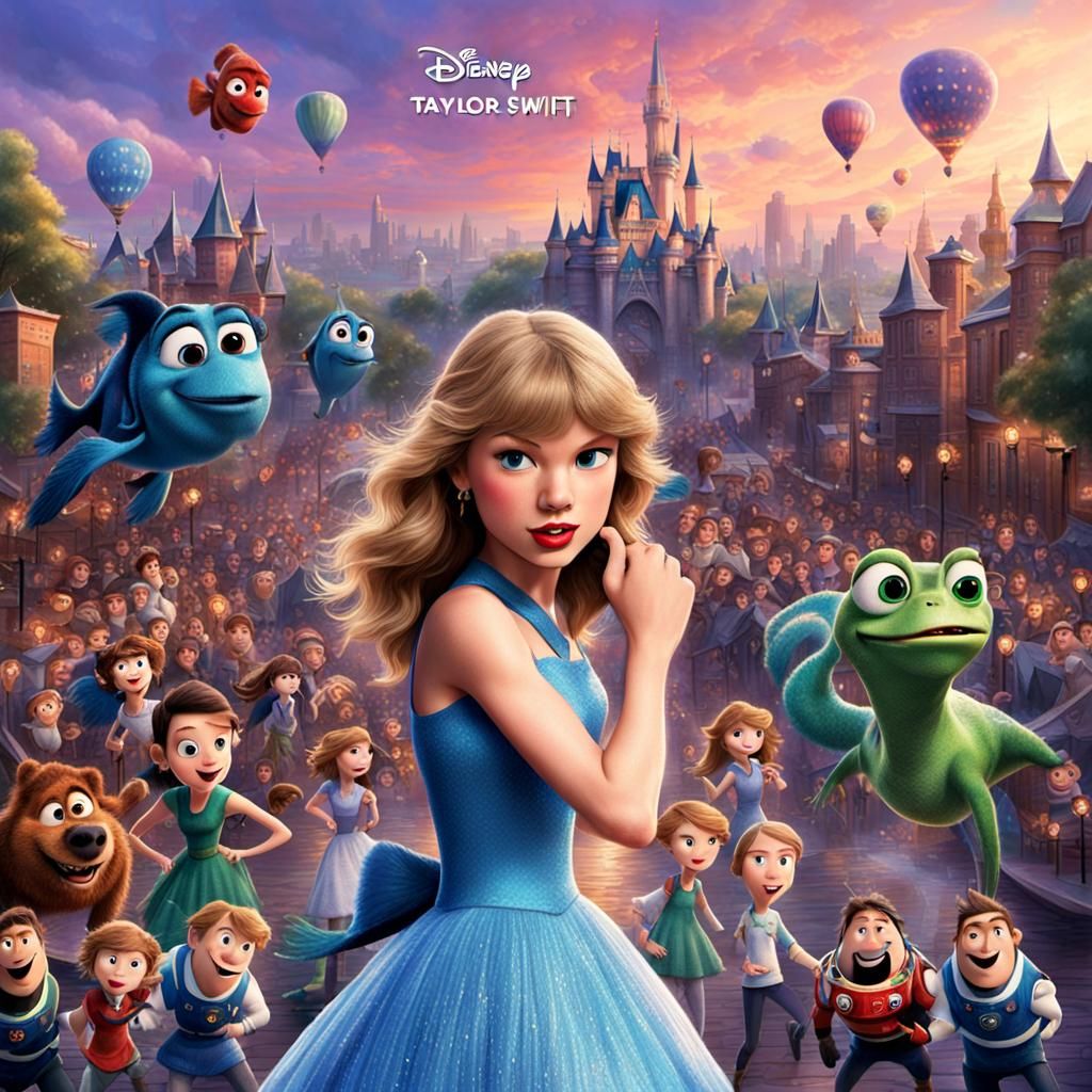 Disney Pixar Movie Cover: Taylor Swift