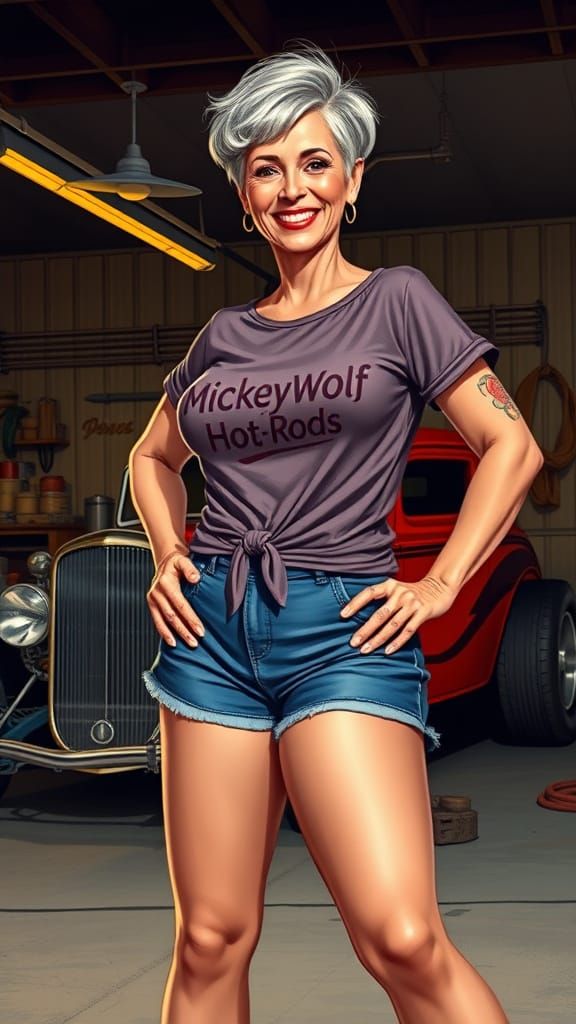 Hot-Rod pinup 4