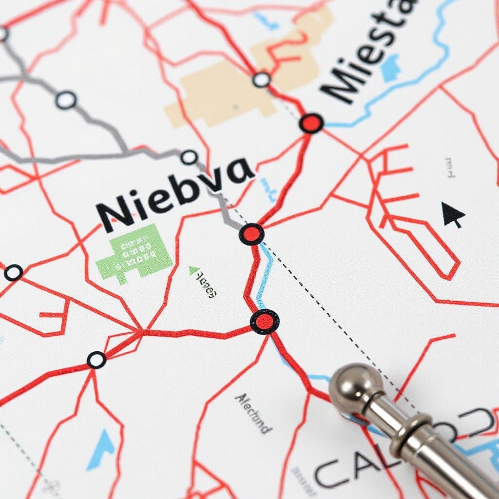 Navigation Compass Rose in Gold