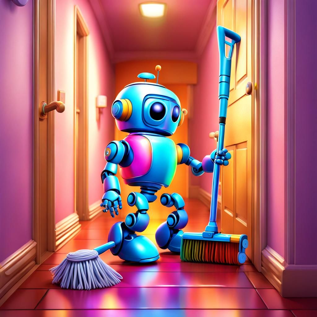 Robot Butler Sweeping