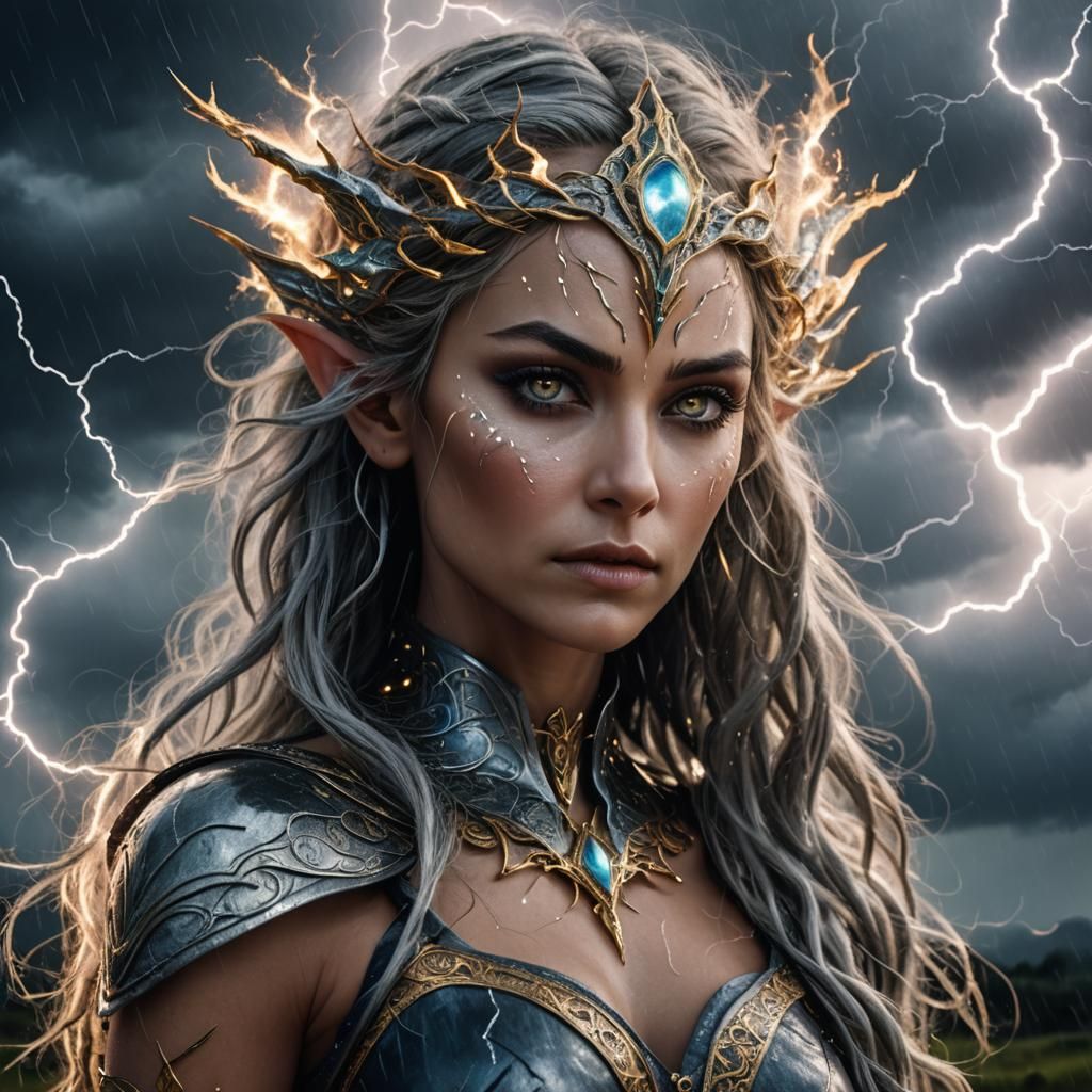 Elven Storm Deity(2)
