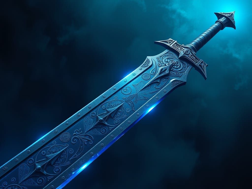 Cobalt Shortsword of the Assassin