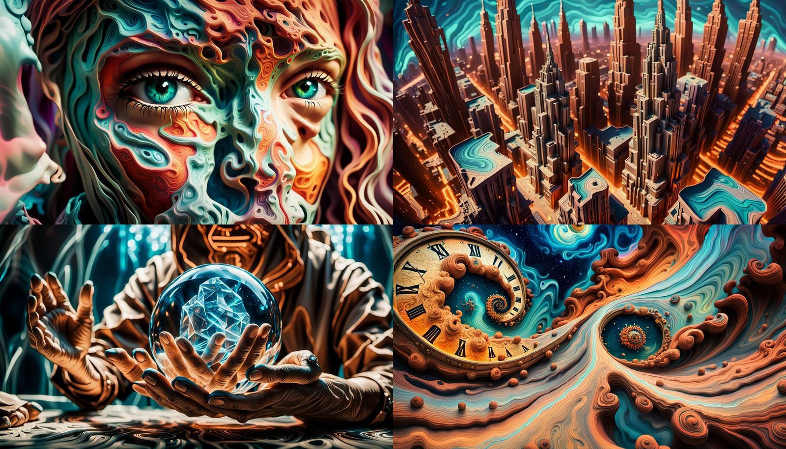 Cool Psychedelic Image Generated by AI