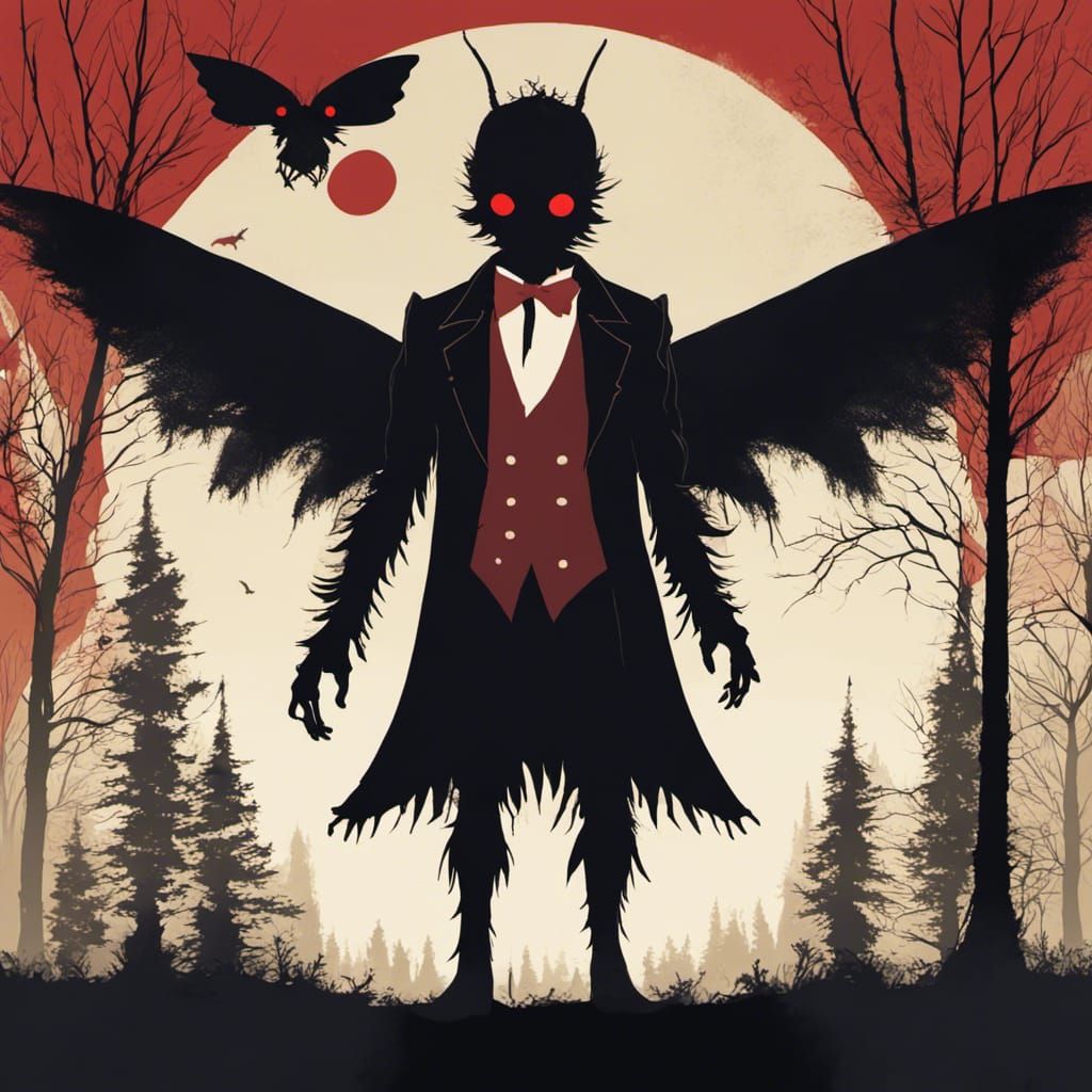Mothman as 18th Century Gentleman