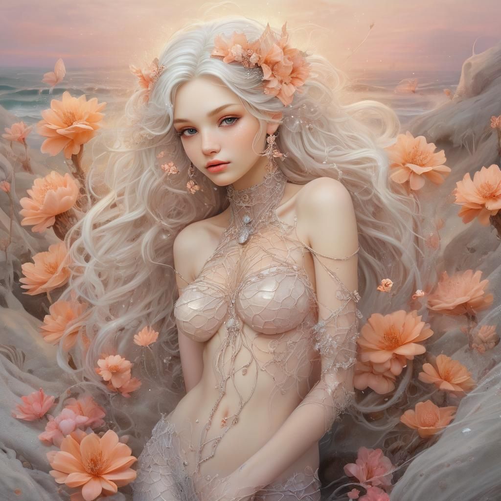 Sand Viper Strike in Dreamy Surrealist Style