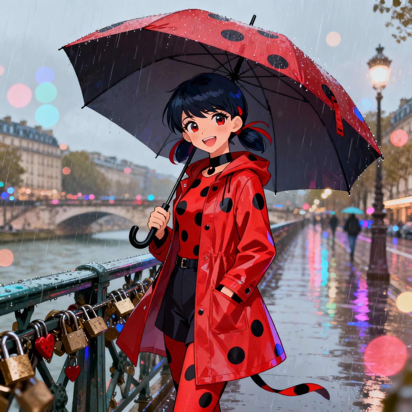 Miraculous Ladybug in Paris Fashion Shoot
