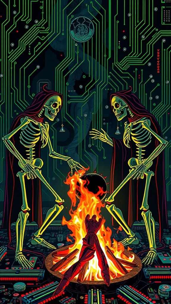 Modern primitive conjuring magic