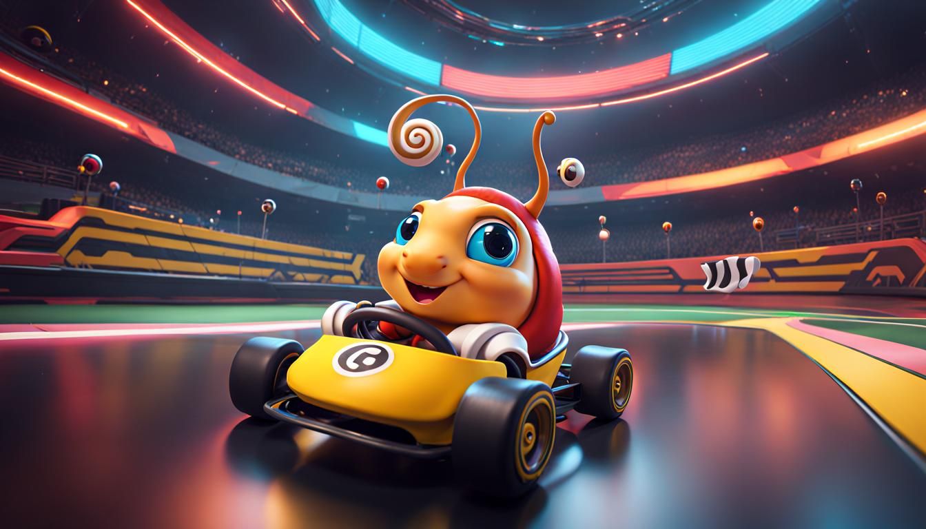 Go-Karting Snail - "ES-CarGot" :)
