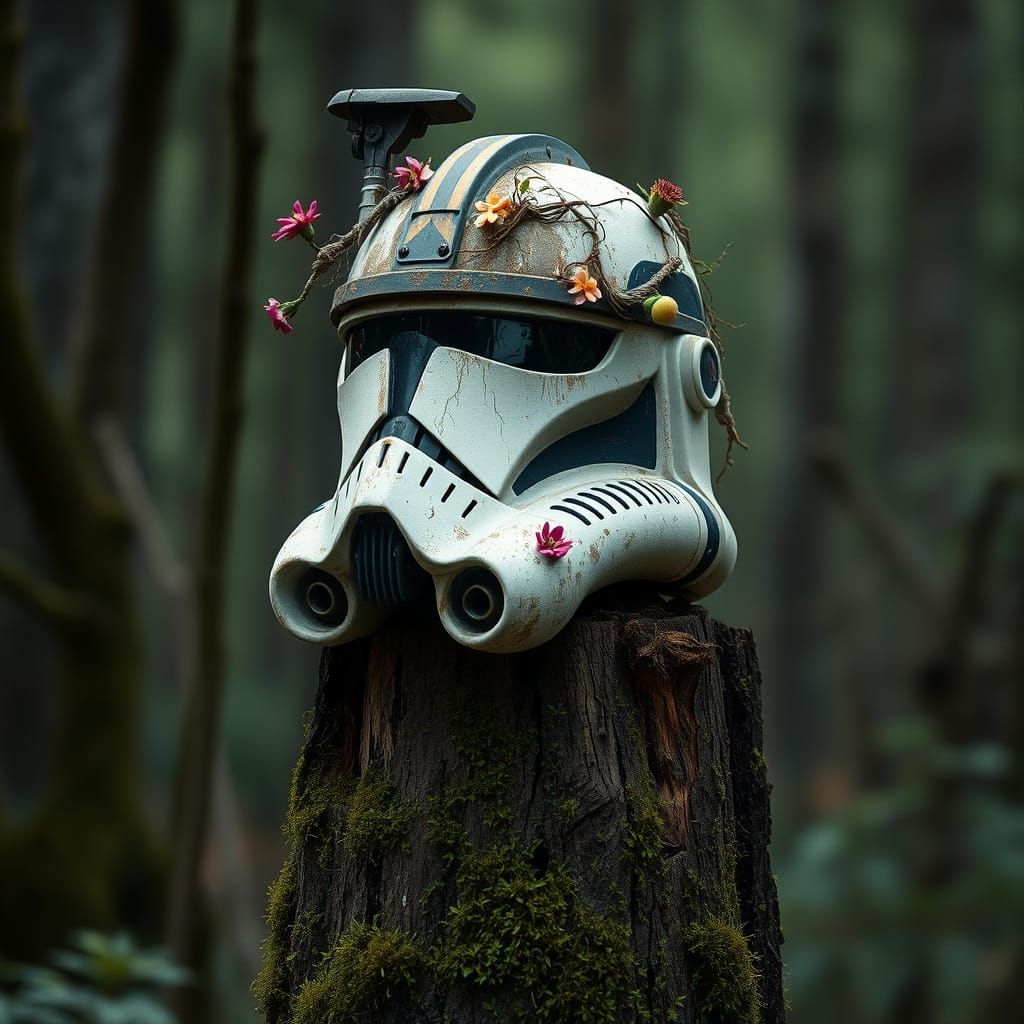Clone Trooper Birdhouse in Kashyyyk Forest