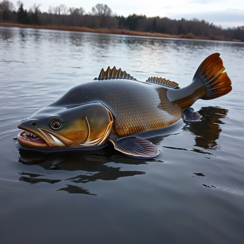 Giant Monster Fish Lurking in Iowa Lake