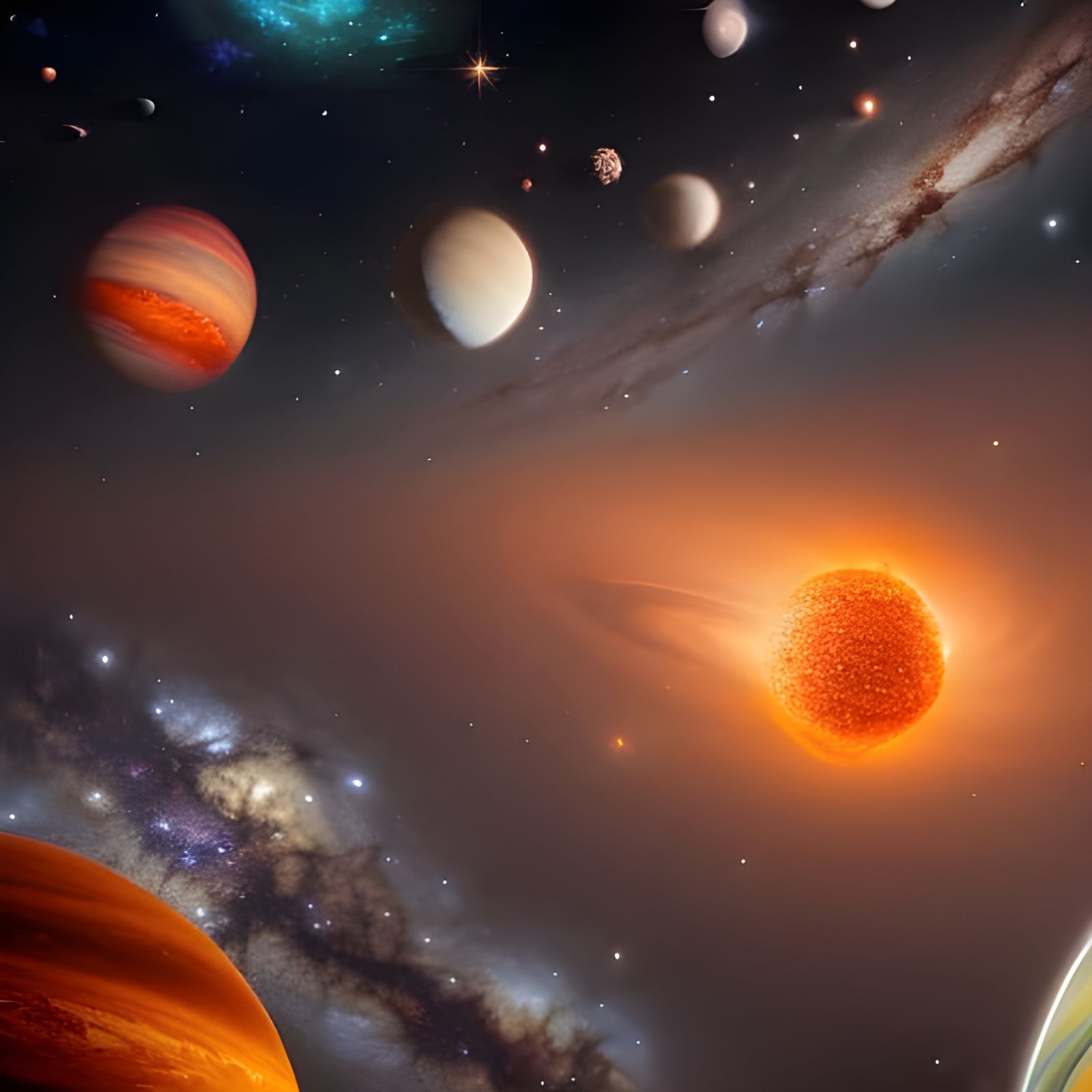 Planets and Stars and Galaxies! Oh my!