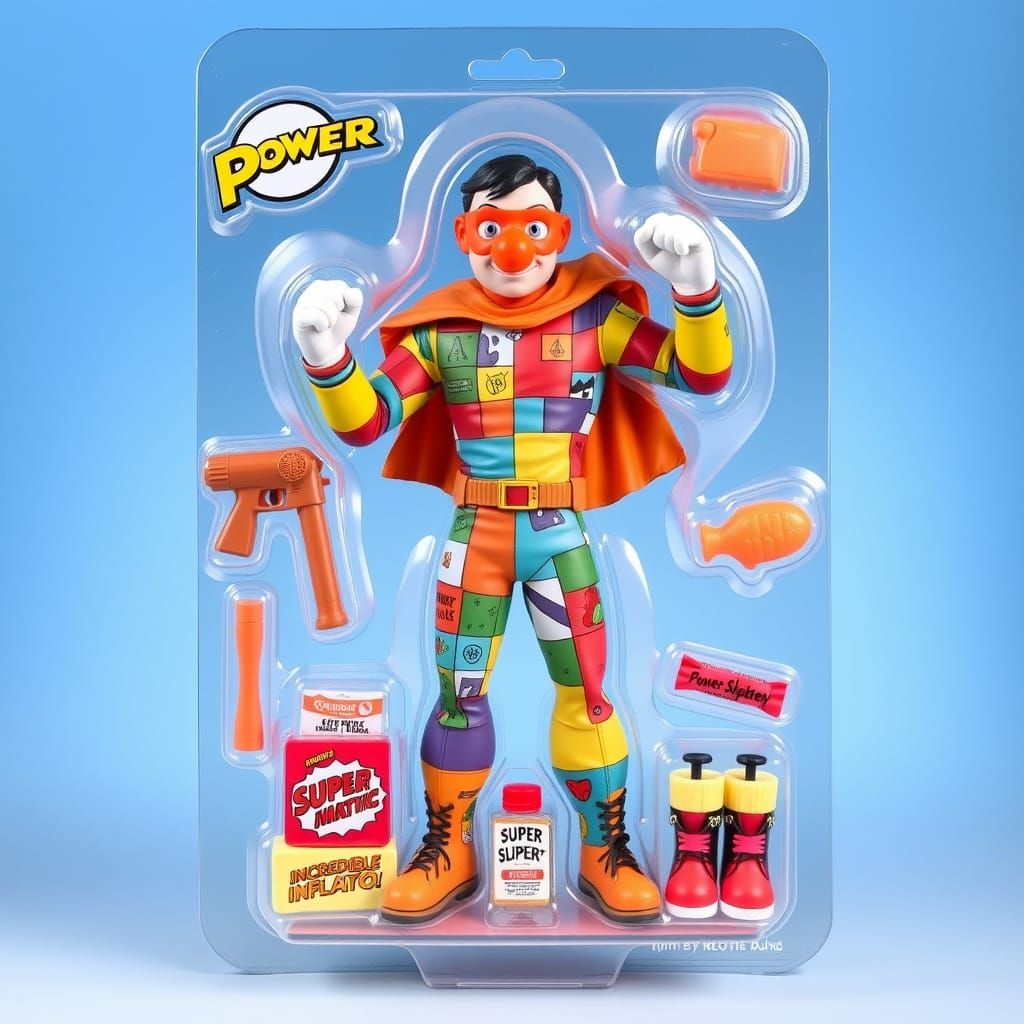 Dynamic Superhero Blister Pack