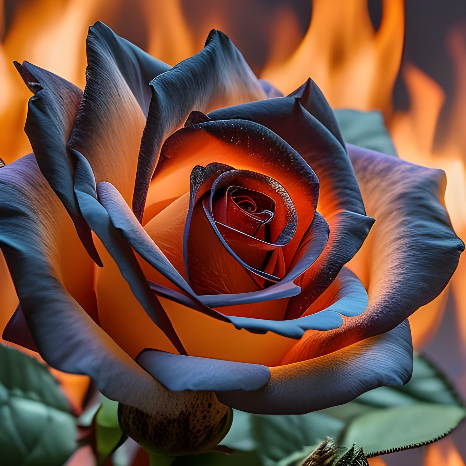Burnt Rose