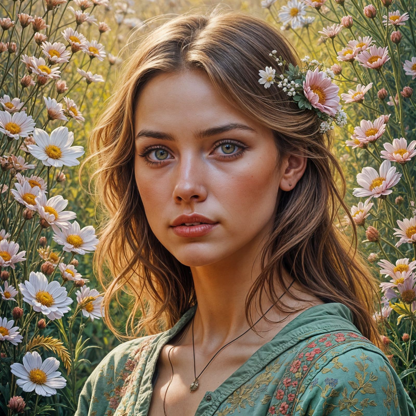 Exquisite 8K Portrait in Fantastical Style