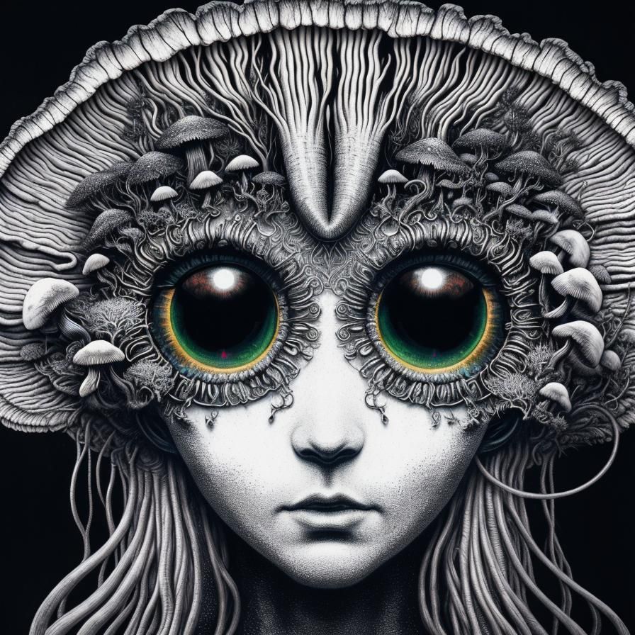 Fungi Girl 11134