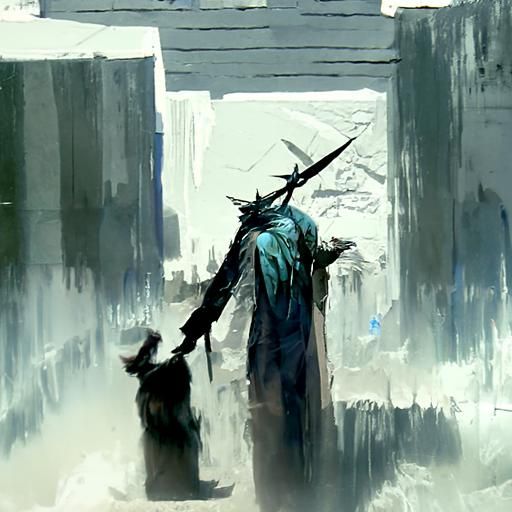 Sinister Unreachable Freedom: Dark Fantasy Illustration