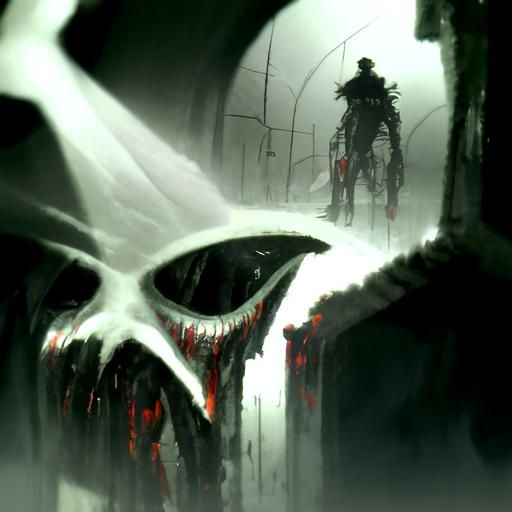 Sinister Sci-Fi Horror Art