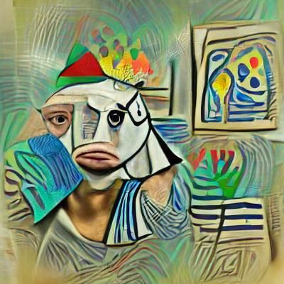 Epiphany in the Style of Picasso