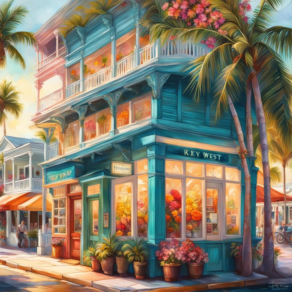 Key West - The Flower Shop