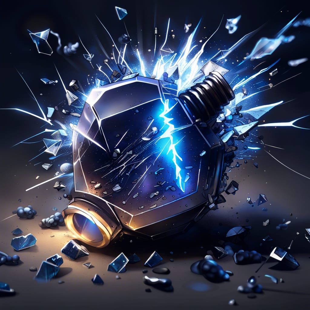 Blue Lightning grenade