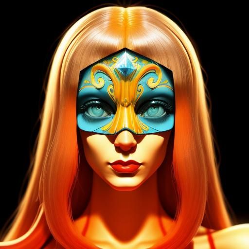 Psychedelic CGI Image in Vivid Colors