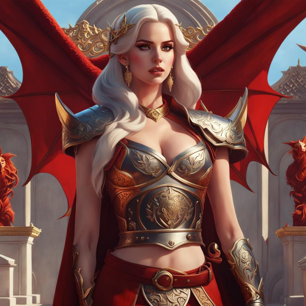 Lana Del Rey as a Targaryen